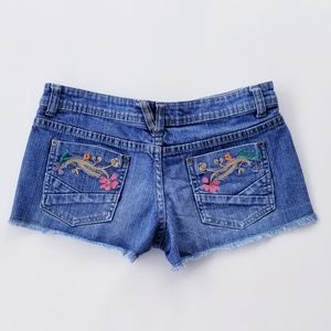 Element Denim Jean Cut off Shorts Size 1